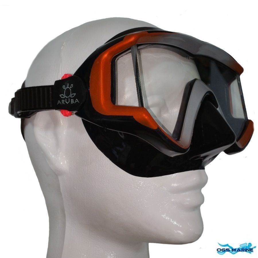 Diamond Siyah Maske KIRMIZI