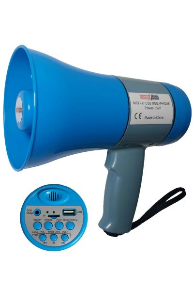 Lastvoice Usb Şarjlı Cankurtaran Megafon 50 Watt