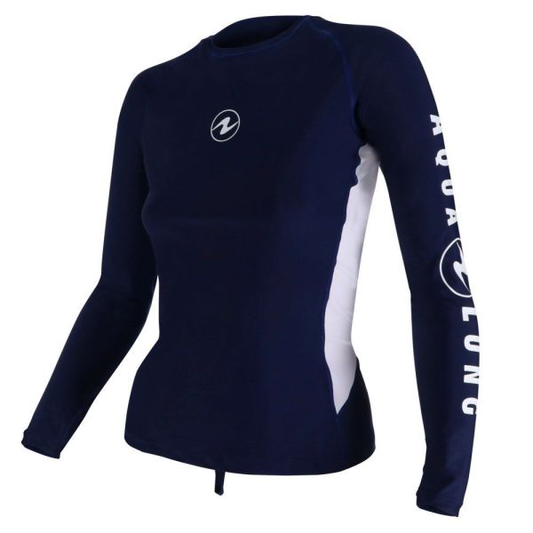 Aqualung Rashguard Kadın Uzun Kol Lacivert XS