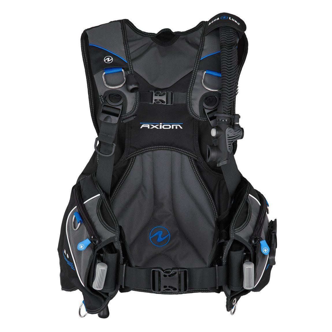 Aqualung Axiom Siyah Mavi Seviye Yeleği BCD XL