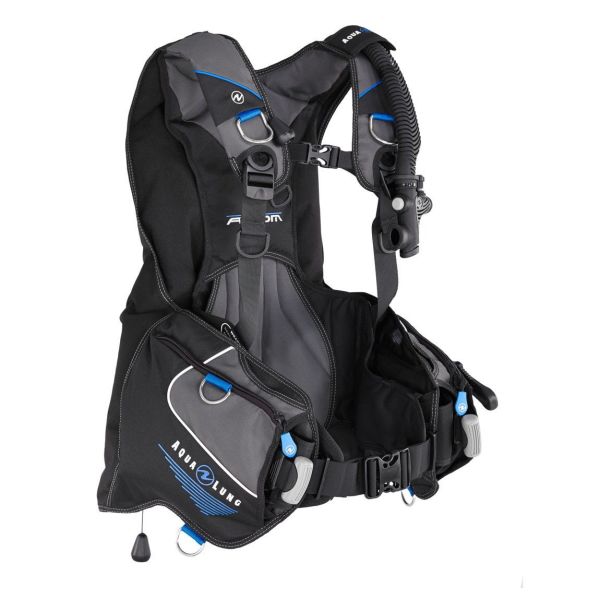 Aqualung Axiom Siyah Mavi Seviye Yeleği BCD XL