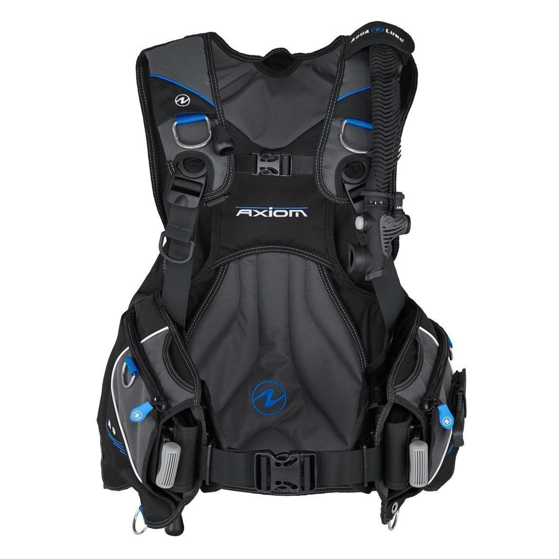 Aqualung Axiom Siyah Mavi Seviye Yeleği BCD