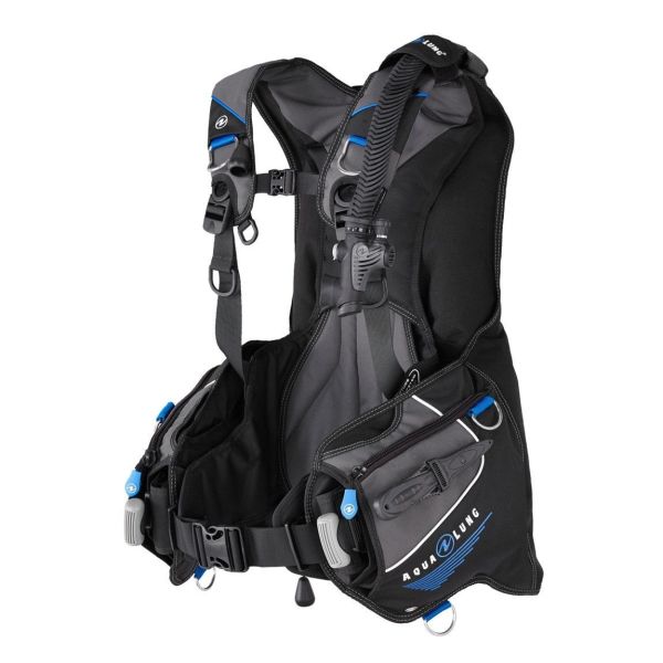 Aqualung Axiom Siyah Mavi Seviye Yeleği BCD