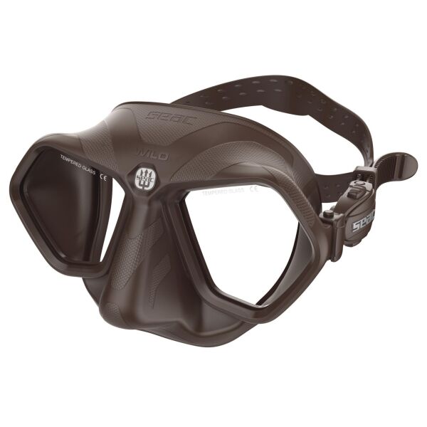 Seac Wild Antifog Dalış Maskesi KAHVERENGİ