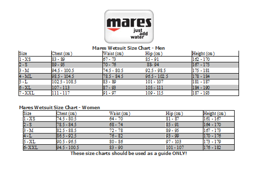 Mares FLEXA 5.4.3 Erkek Islak Elbise SİZE 9
