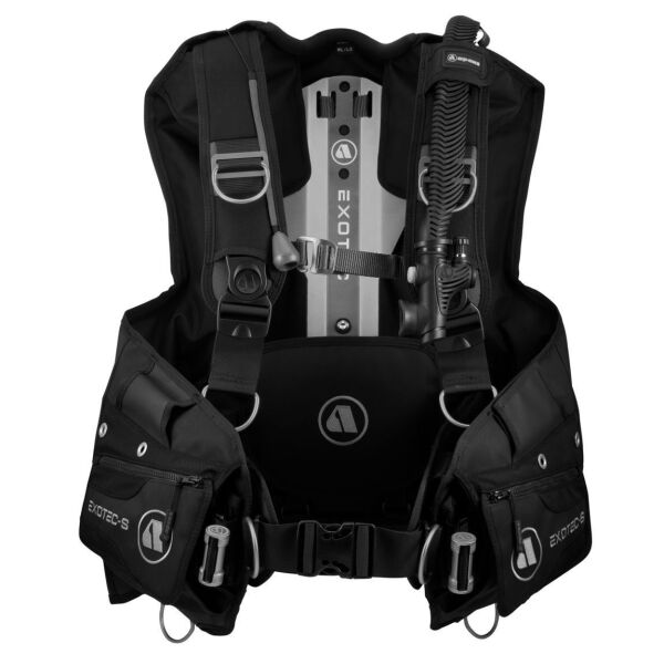 Apeks Exotec-S Siyah/Gri Seviye Yeleği BCD S/M