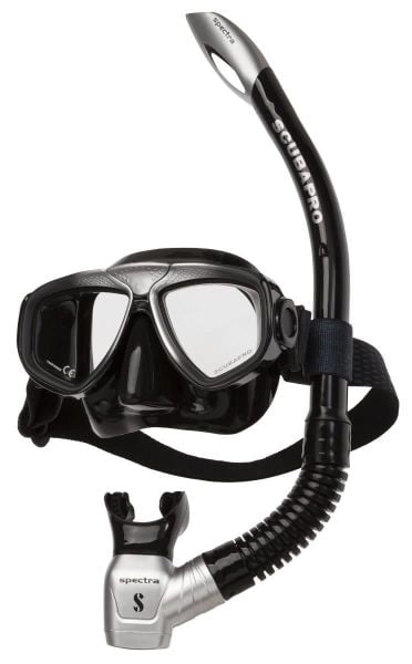 Zoom Combo Maske Şnorkel Set SİYAH