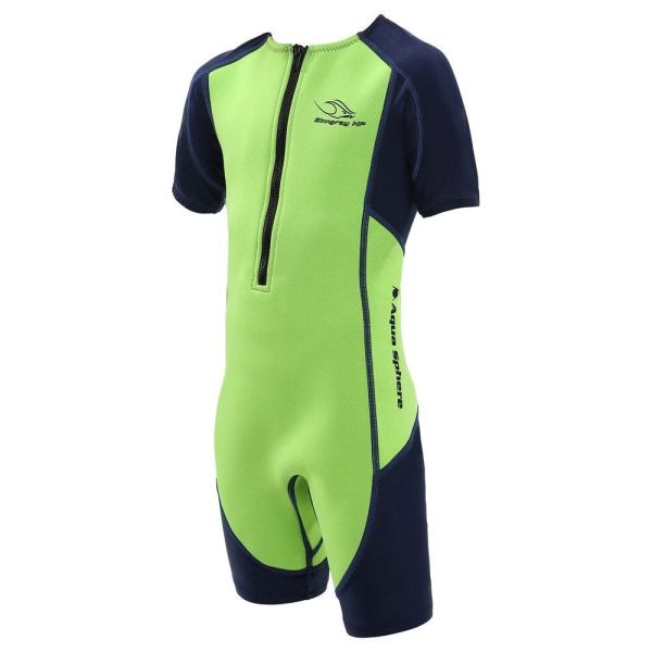 Aqua Sphere Stingray Çocuk Yüzme Elbisesi Mavi 6 YAŞ