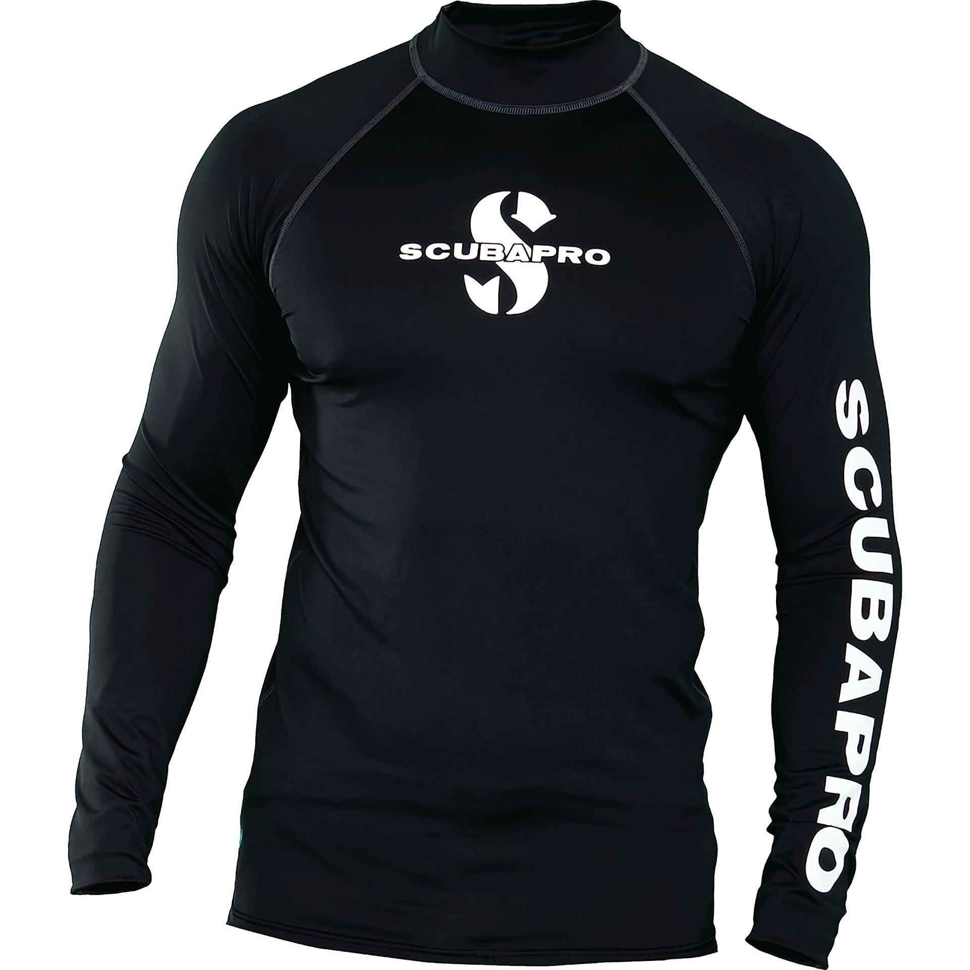 SCUBAPRO BLACK RASH GUARD S