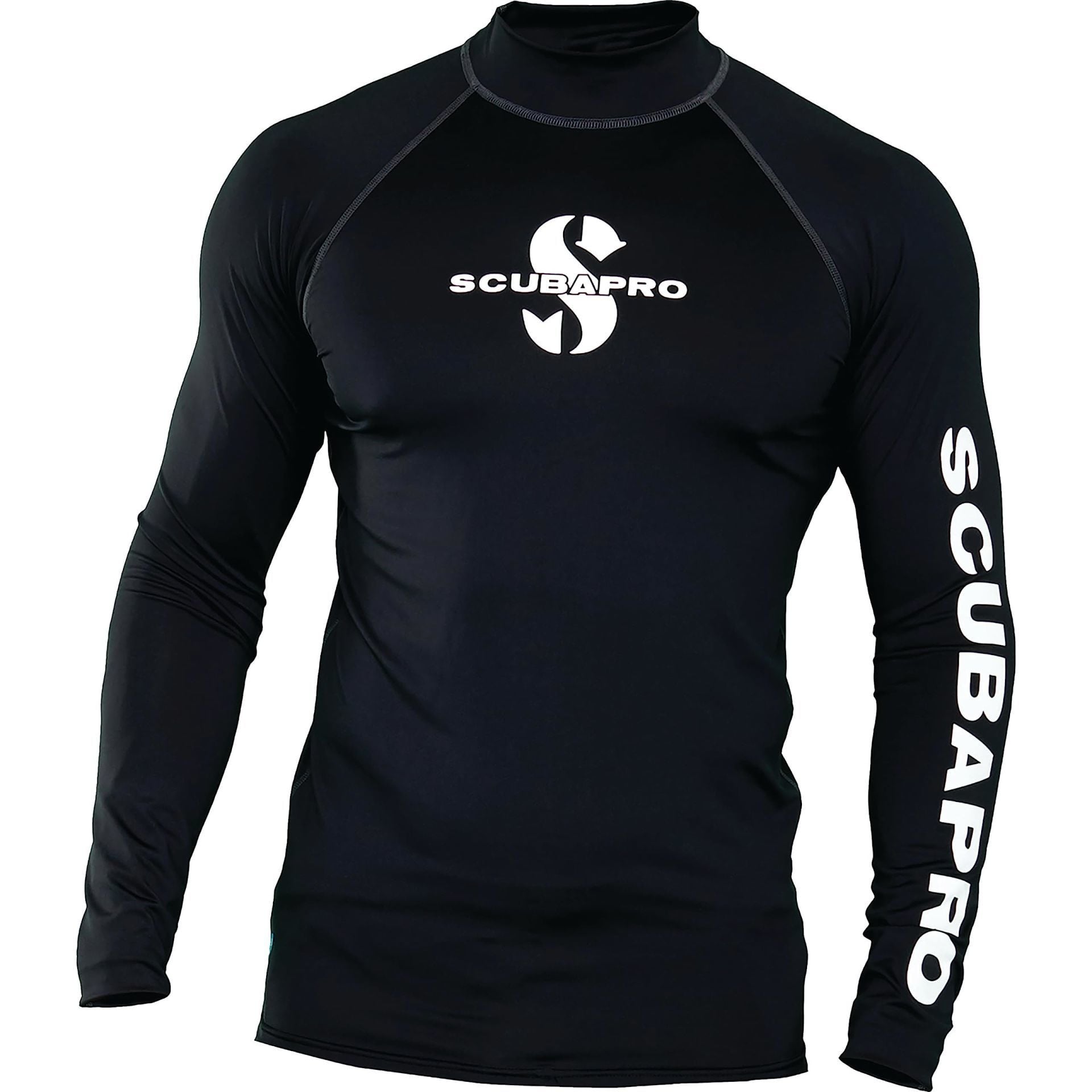 SCUBAPRO BLACK RASH GUARD M