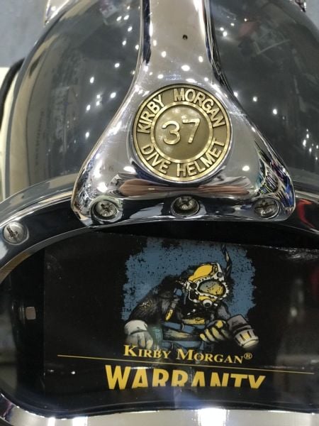 Kirby Morgan 37 Başlık GRİ