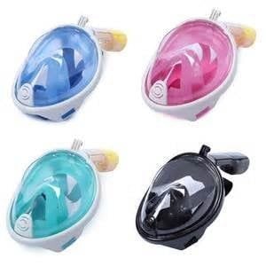 Full Face (Tam Yüz) Maske Set LİME - xsmall çocuk
