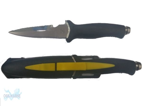 Mac Aquatys Stiletto dalış bıçağı SARI