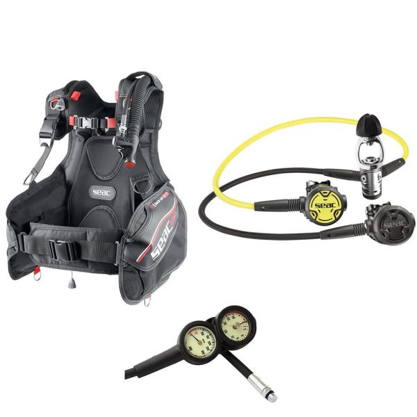 Seac PX100 Ego BCD Dalış Seti M - DIN