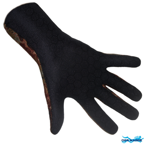 90 GE camu Brown superstrech Dalış eldiveni S/M