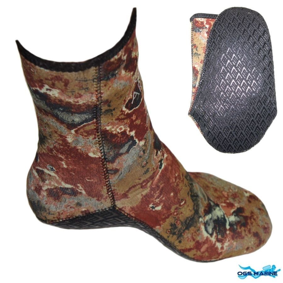 3  mm Camu Brown Tabanlı Çorap XL