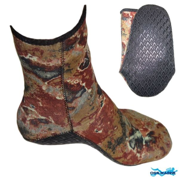 3  mm Camu Brown Tabanlı Çorap XXL