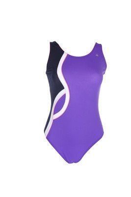 Aqua Sphere Abby Navy Blue Purple Kadın  Mayosu 36