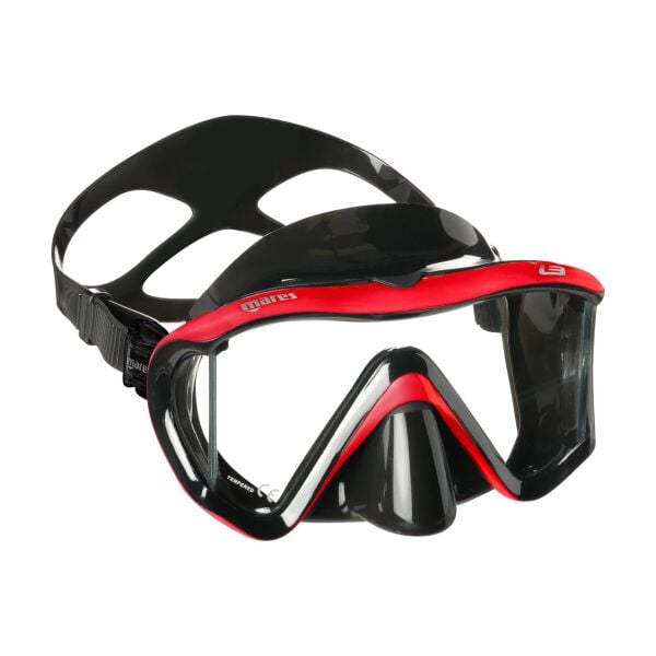 MARES İ3 MASKE KIRMIZI