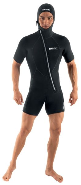 Seac Flex Evo 5mm Erkek Başlıklı Shorty M