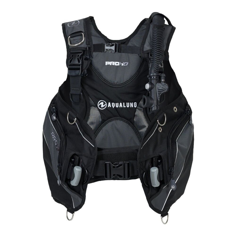 Aqualung Pro HD Siyah Erkek Seviye Yeleği BCD Siyah - XL