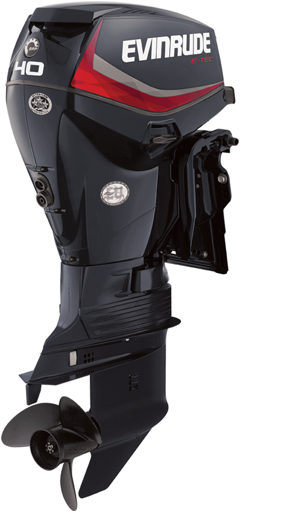 40 HP  E-TEC  MOTOR UZUN ŞAFT - MARŞLI TRİMLİ