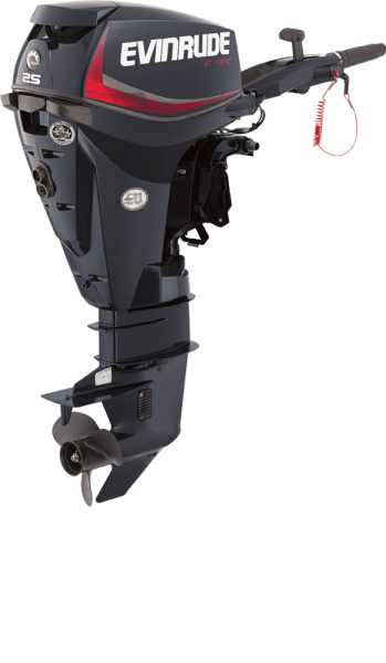25 HP E-TEC MOTOR KISA ŞAFT - MARŞLI TRİMLİ MANUEL KULLANIM