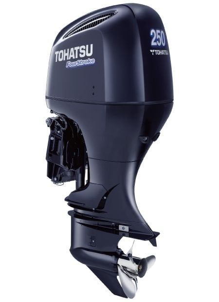Tohatsu 250 HP 4  zamanlı motor MARŞLI TRİMLİ - EXTRA UZUN ŞAFT