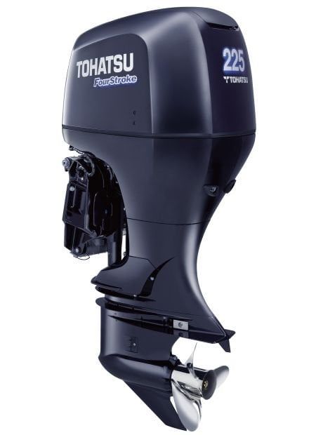 Tohatsu 225 HP 4 zamanlı motor EXSTRA TERS  UZUN ŞAFT - MARŞLI TRİMLİ