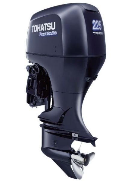 Tohatsu 225 HP 4 zamanlı motor EXTRA UZUN ŞAFT - MARŞLI TRİMLİ