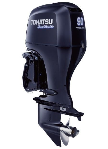 Tohatsu 90 HP 4 zamanlı motor EXTRA UZUN ŞAFT - MARŞLI TRİMLİ