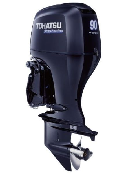 Tohatsu 90 HP 4 zamanlı motor EXTRA UZUN ŞAFT - MARŞLI TRİMLİ