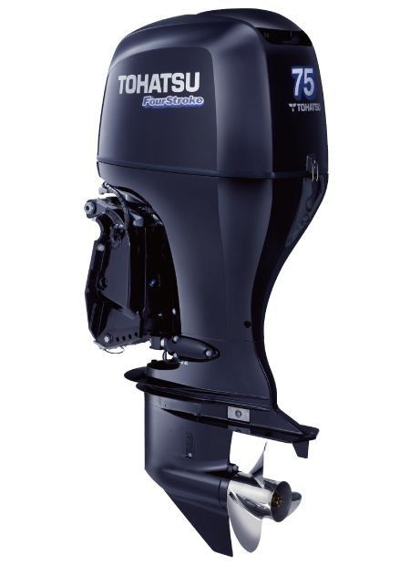 Tohatsu 75 HP  4 ZAMANLI MOTOR UZUN ŞAFT - MARŞLI TRİMLİ