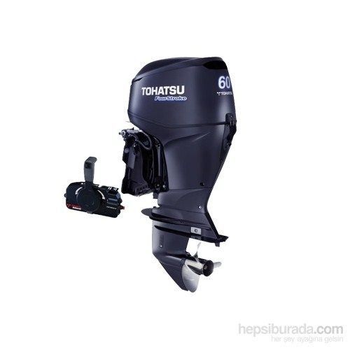 Tohatsu 60 HP 4 zamanlı motor UZUN ŞAFT - MARŞLI TRİMLİ