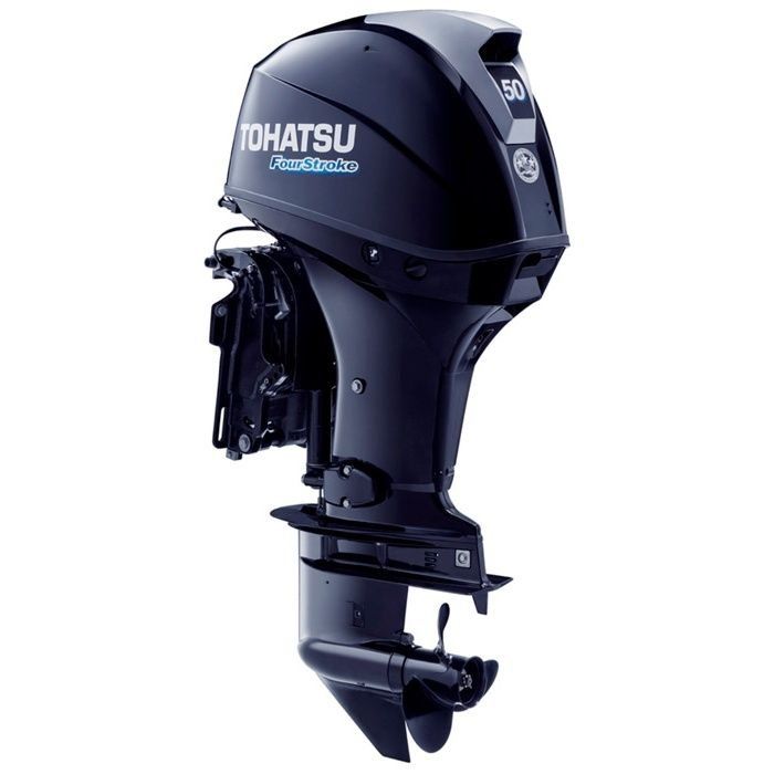 Tohatsu 50 HP 4 zamanlı motor UZUN ŞAFT - MARŞLI MANUEL TRİMLİ