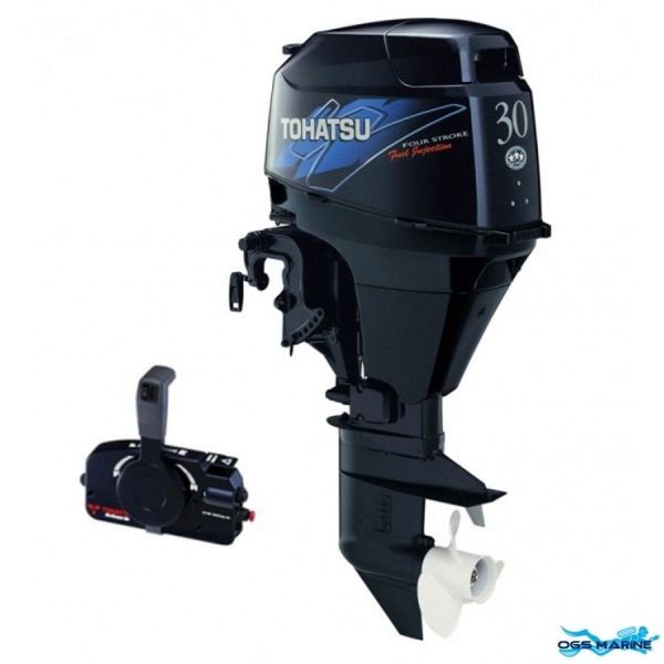 Tohatsu 30 HP 4 zamanlı motor KISA ŞAFT - MARŞLI