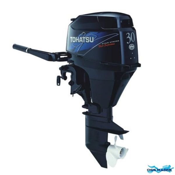 Tohatsu 30 HP 4 zamanlı motor UZUN ŞAFT - MARŞLI TRİMLİ
