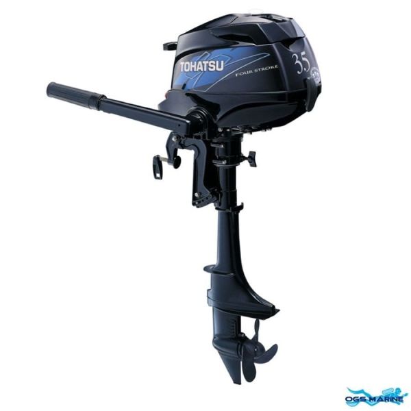 Tohatsu 3,5 HP 4 zamanlı motor KISA ŞAFT - MANUEL