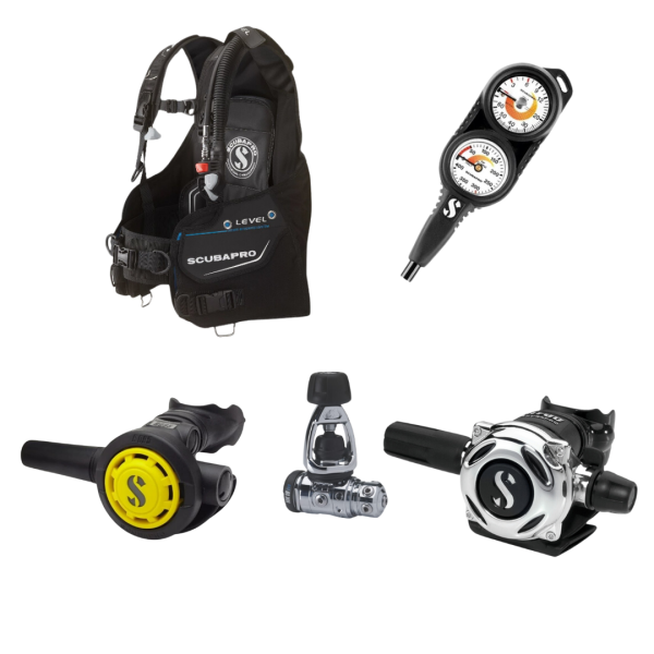 Scubapro MK19 İNT. A700 Dalış Seti XL