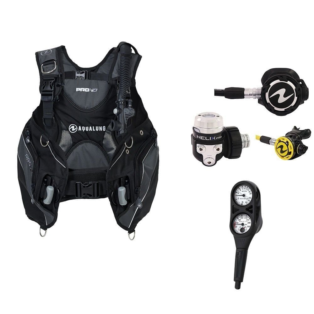 Aqualung Helix Pro Pro HD BCD Dalış Seti M - DIN