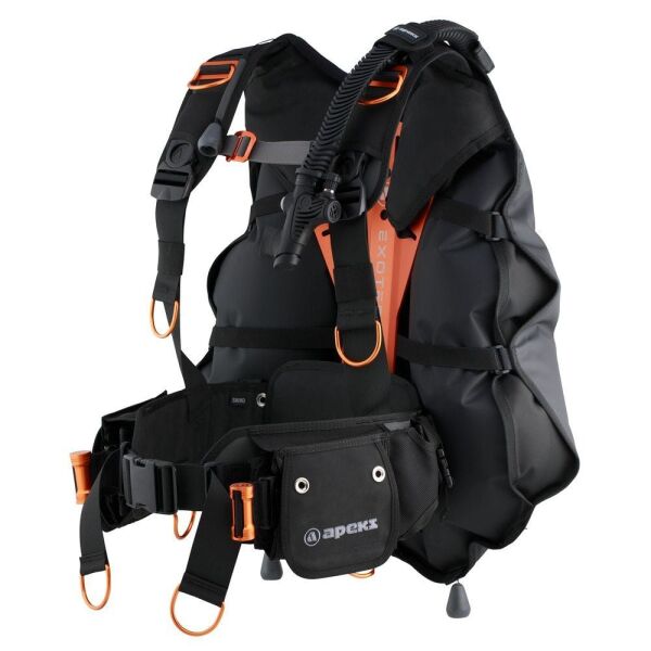 Apeks Exotec Siyah/Turuncu Seviye Yeleği BCD ML/L - Siyah