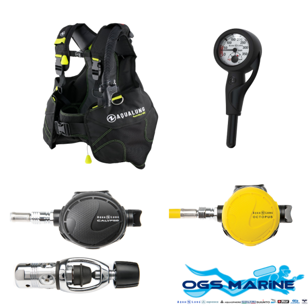 CALYPSO REGÜLATÖR& BC SET 2