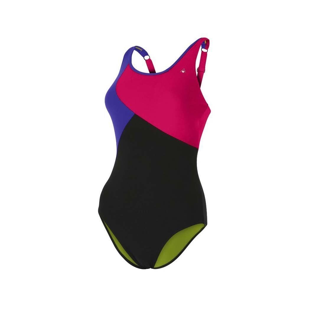 Aqua Sphere Aisha Black Purple Kadın  Mayosu 40