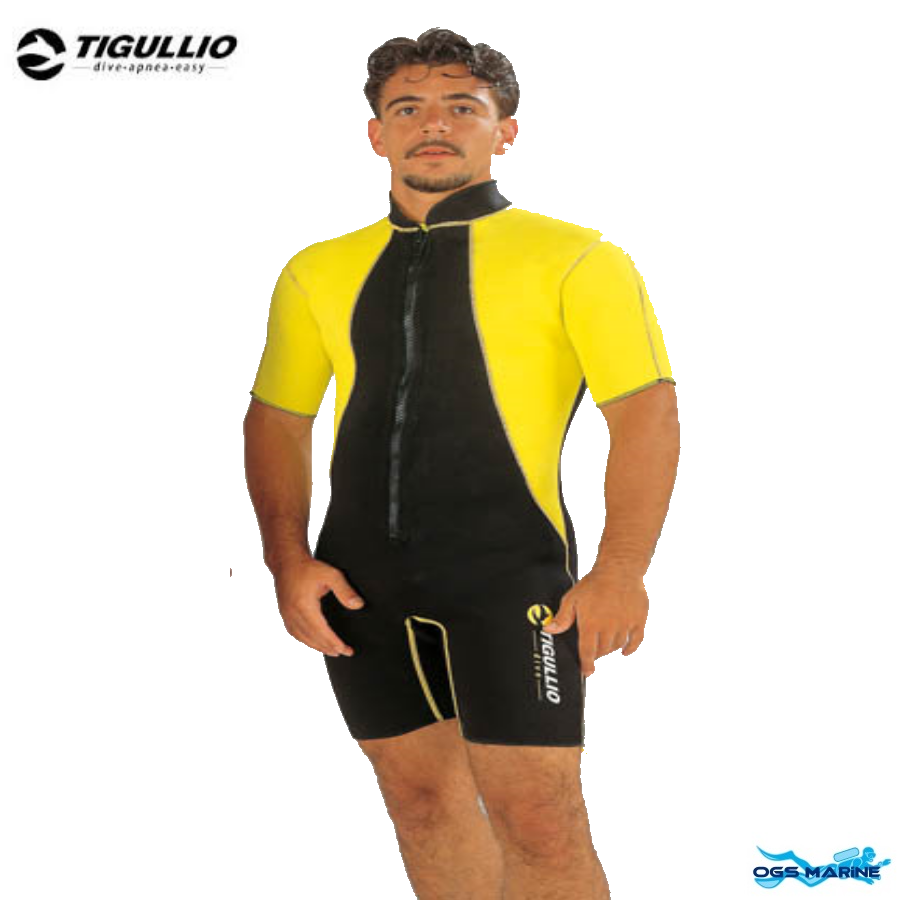 Önden Fermuarlı Shorty 2.5 mm XXXL - MAVİ