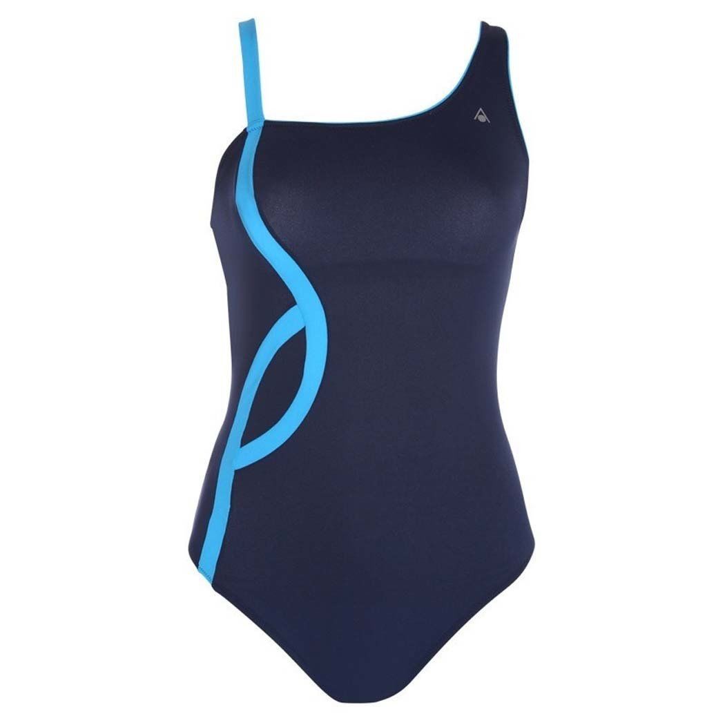 Aqua Sphere Arleen Navy Blue Turquoıse Kadın  Mayosu 46