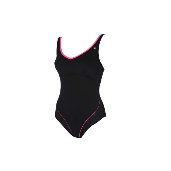 Aqua Sphere Chloe Black Bright Pink Kadın  Mayosu 38