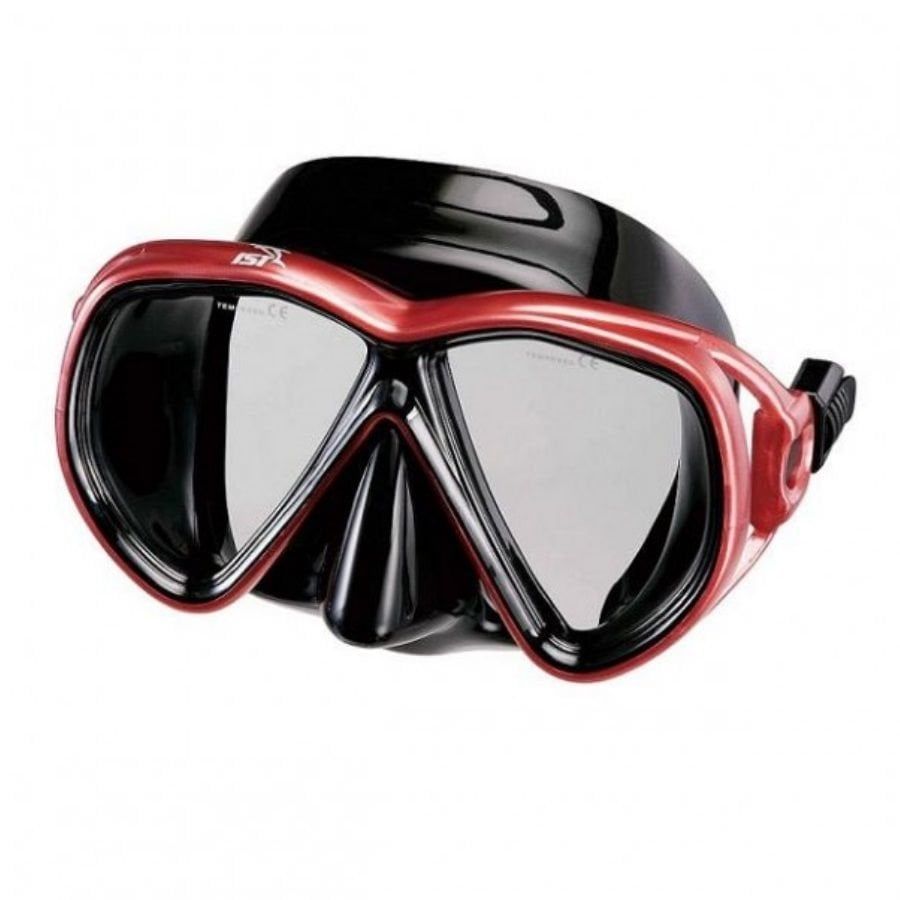 Martinique Siyah Maske KIRMIZI