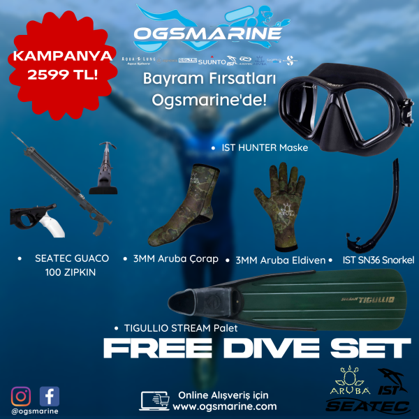 Zıpkın Set 44-46 - Eldiven XL - Çorap XS